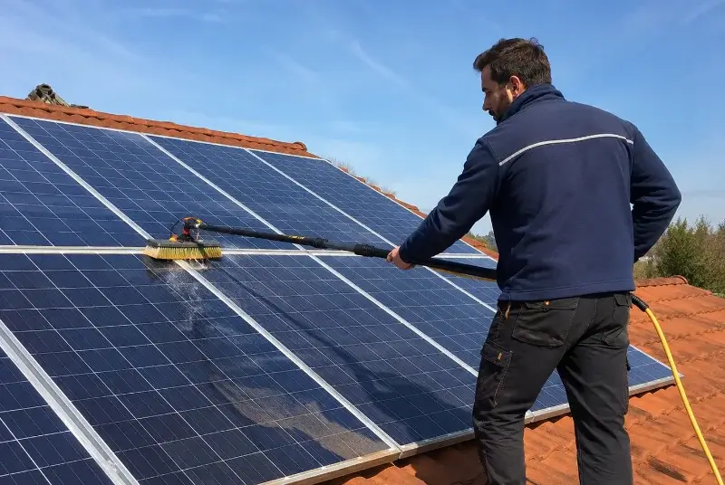 Nettoyage et entretien de panneaux solaires à Wasselonne